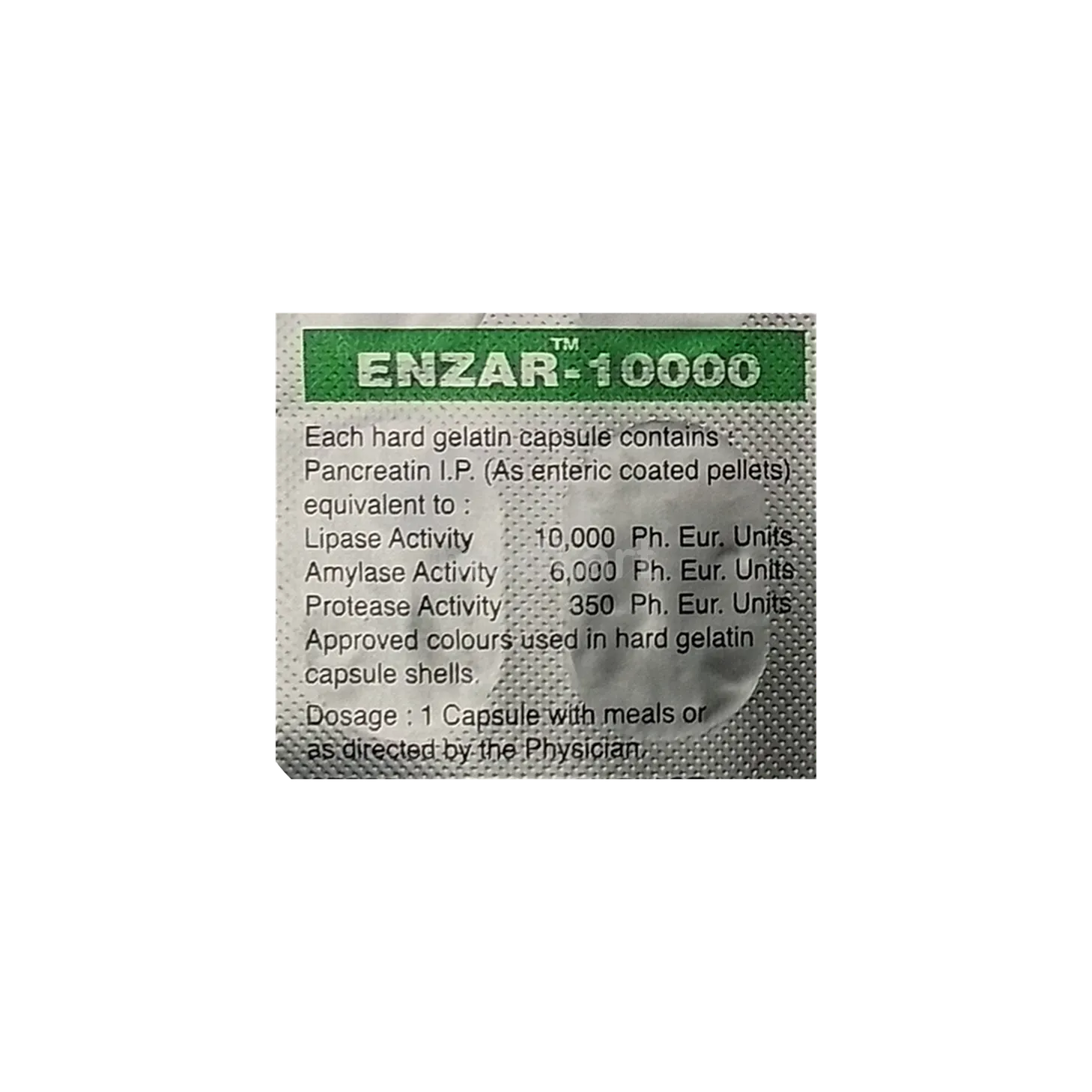 ENZAR 10000MG CAPS