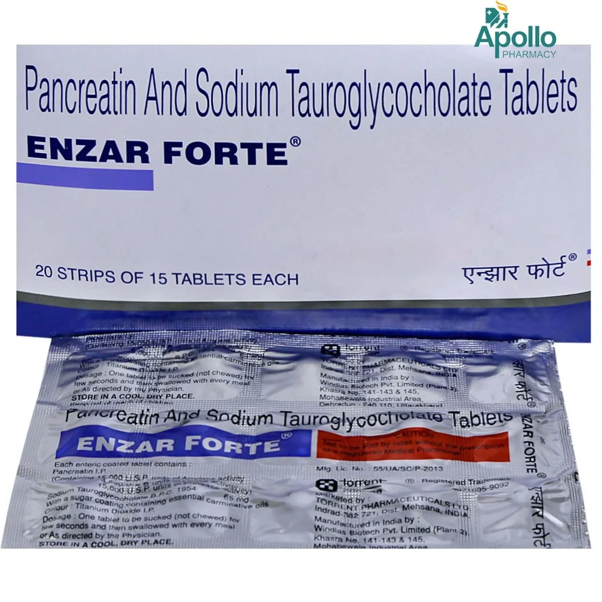 ENZAR FORTE TAB 15`S