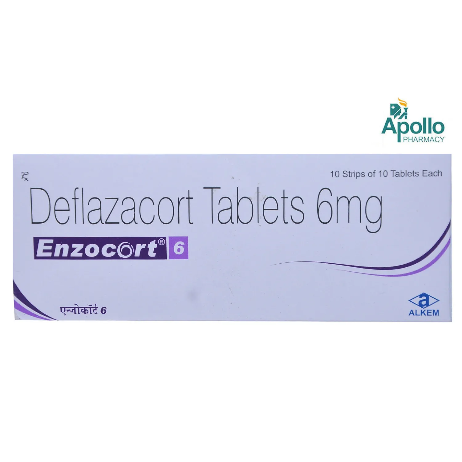 ENZOCORT 6MG TAB 6`S