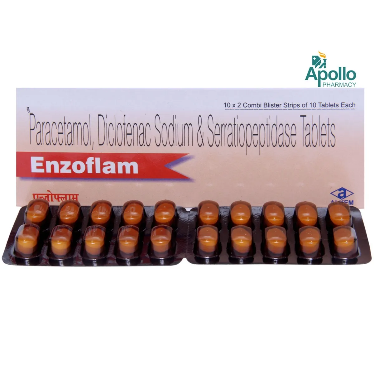 ENZOFLAM TAB 10`S