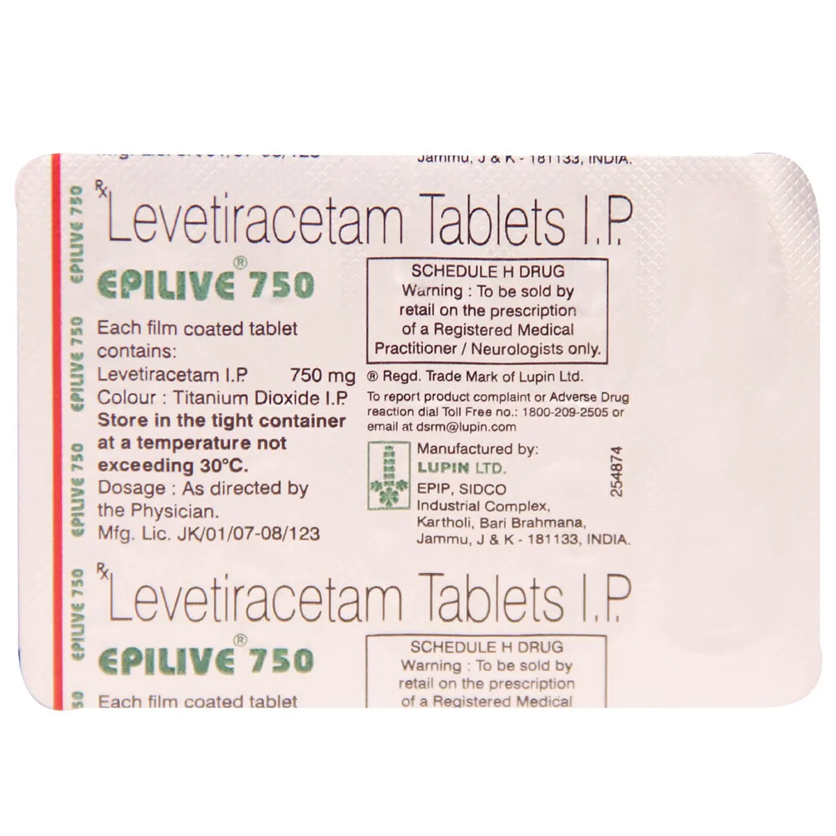 EPILIVE 750 10`S
