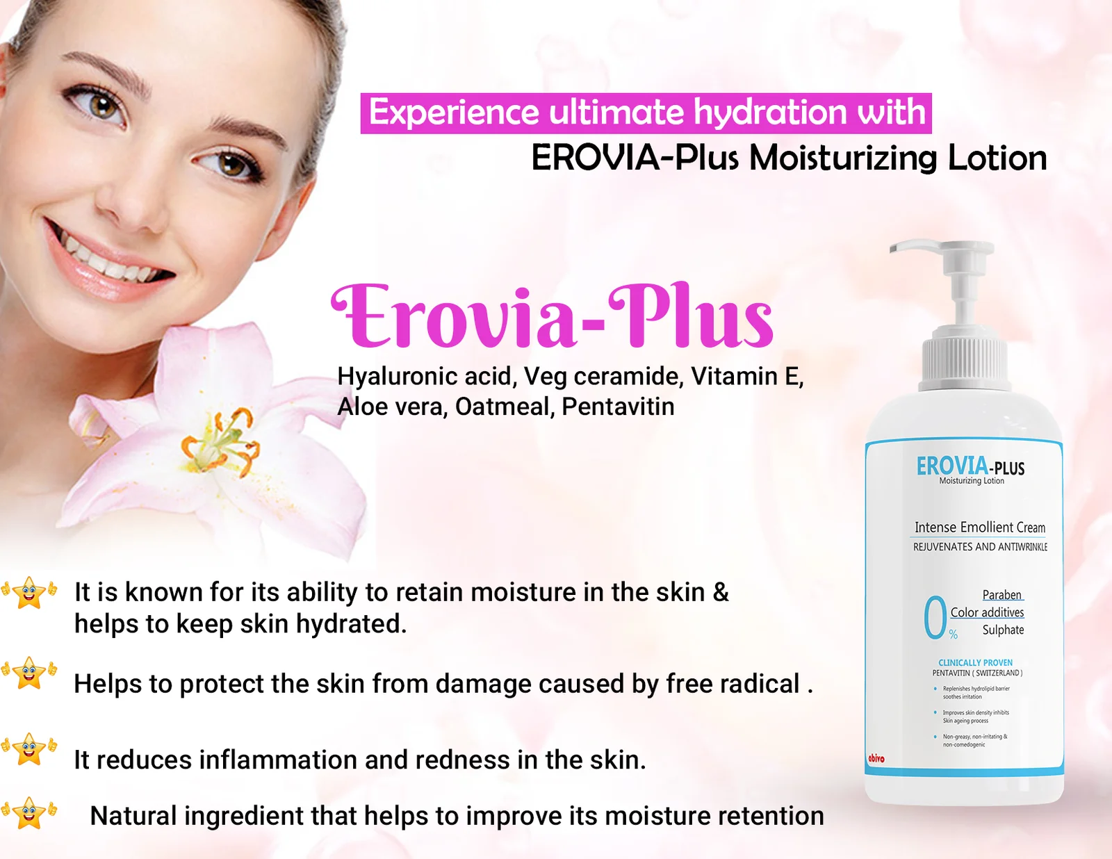 EROVIA PLUS LOTION