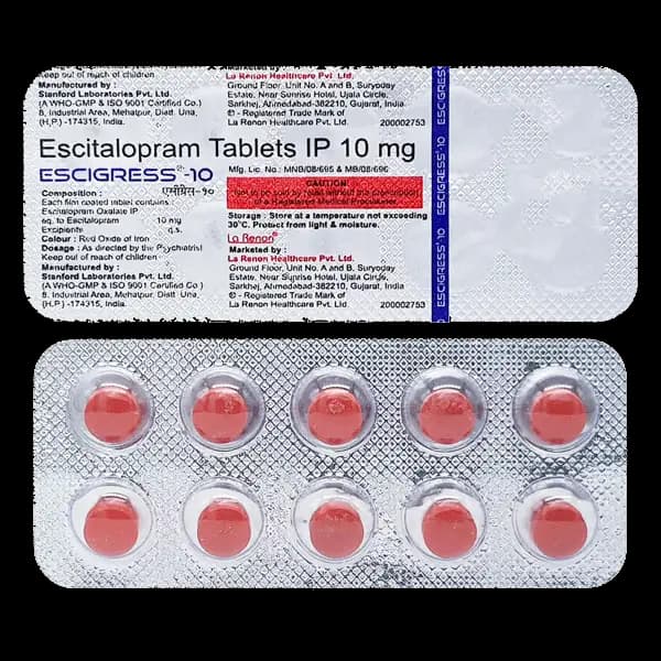 ESCIGRESS 10MG TAB