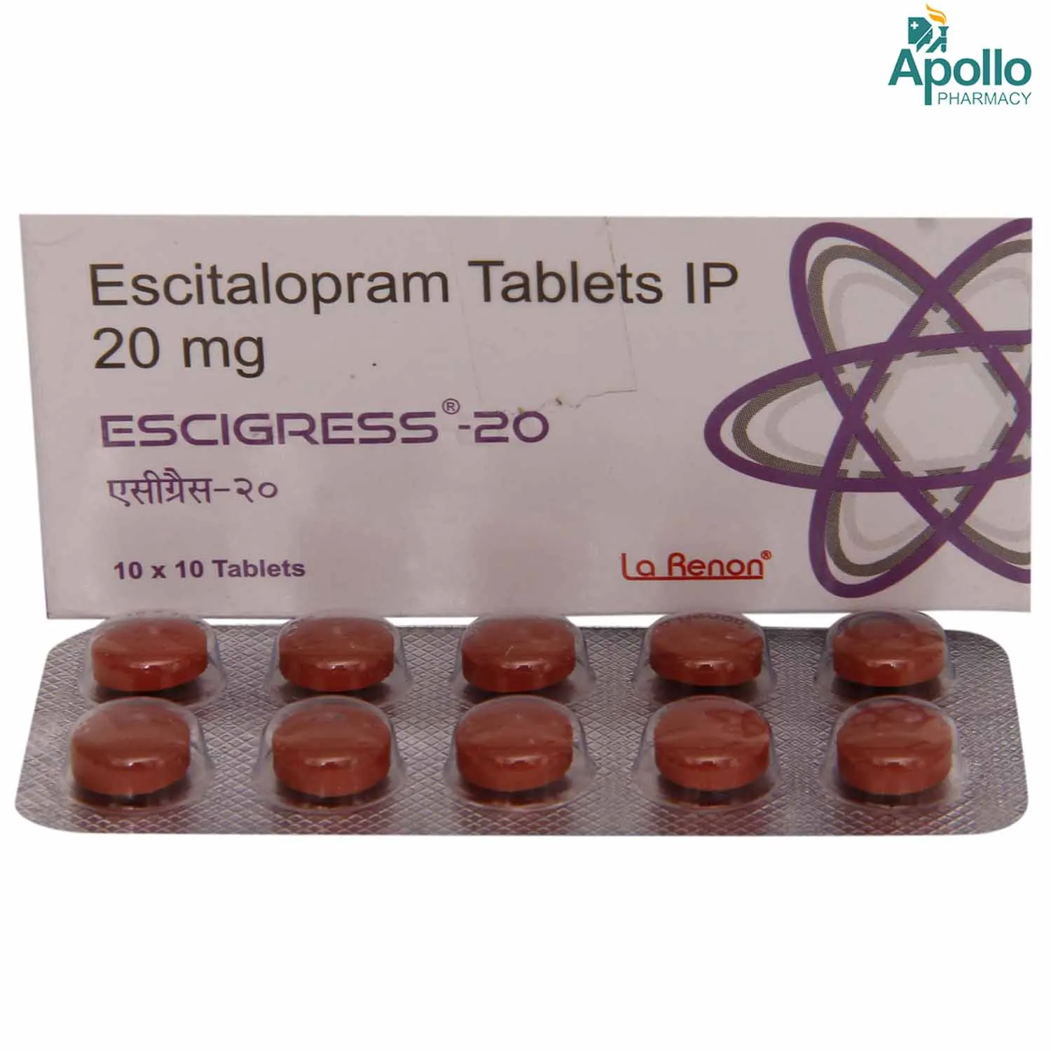 ESCIGRESS 20MG TAB