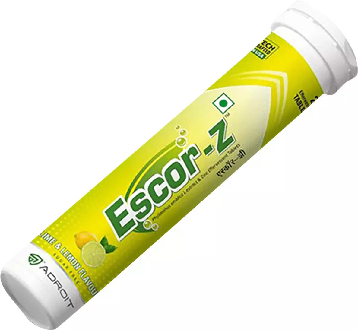 ESCOR Z 20MG LIME TAB