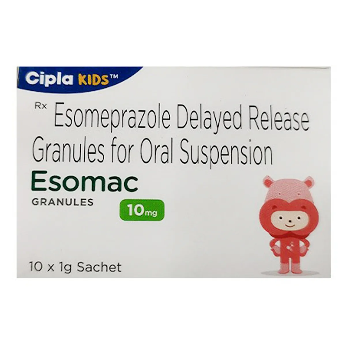 ESOMAC 10MG GRANULES