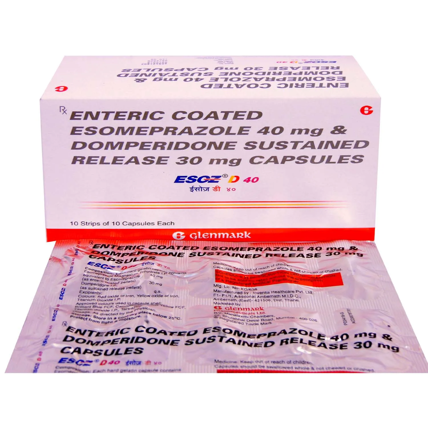 ESOZ D 40MG CAP