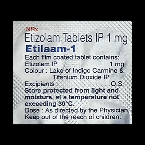 ETILAAM 1MG 10`S