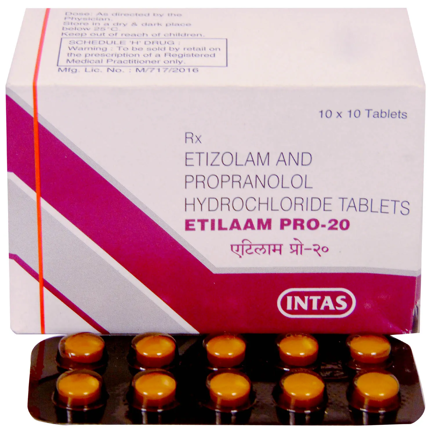ETILAAM PRO-20MG TAB