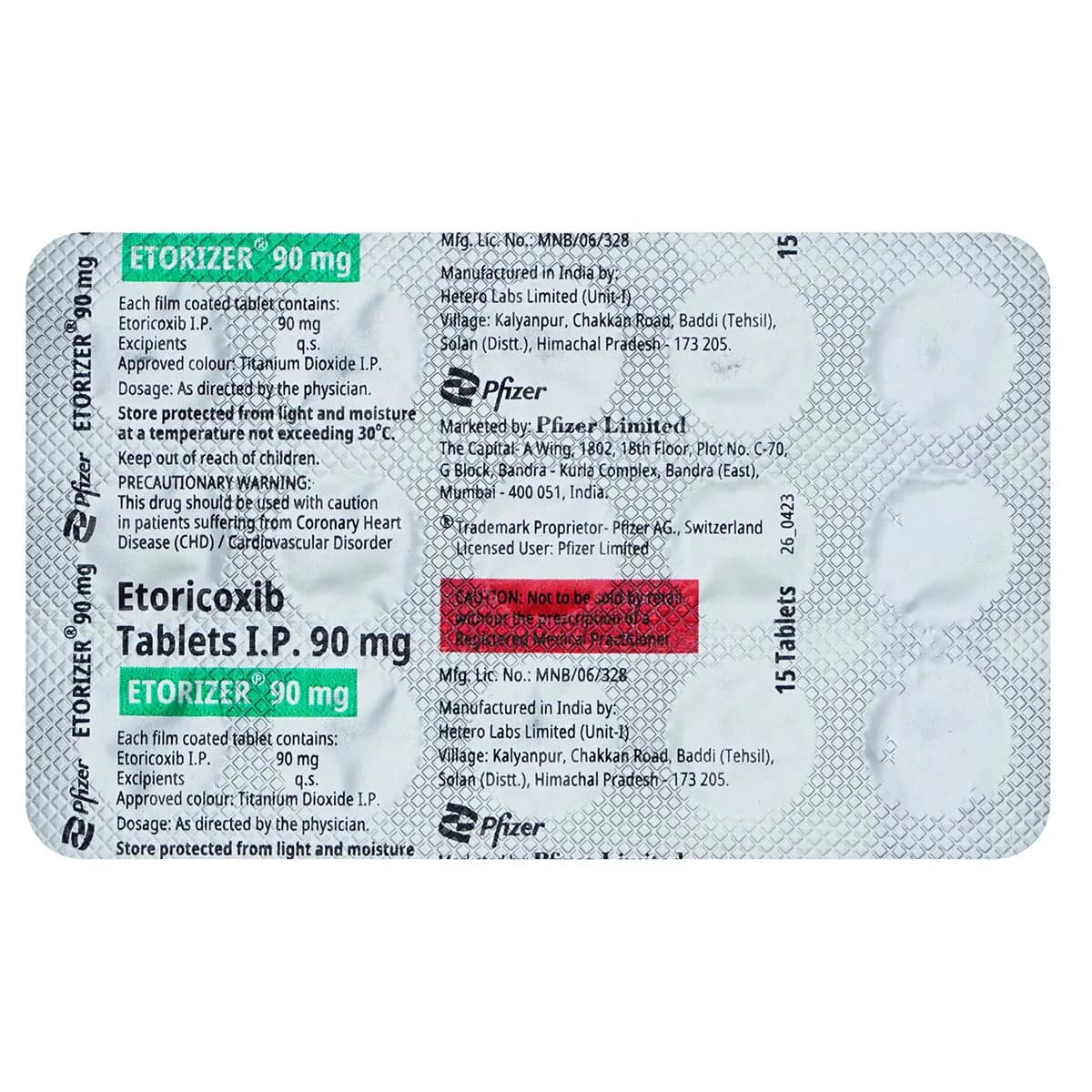 ETORIZER 90MG