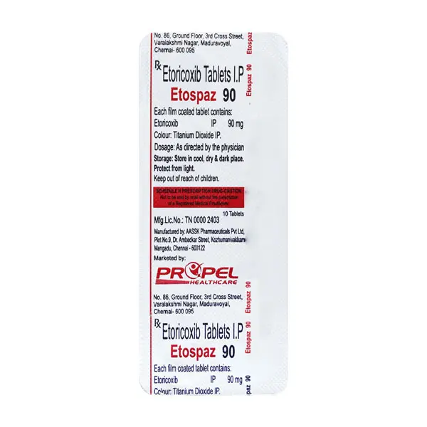 ETOSPAZ 60MG TAB