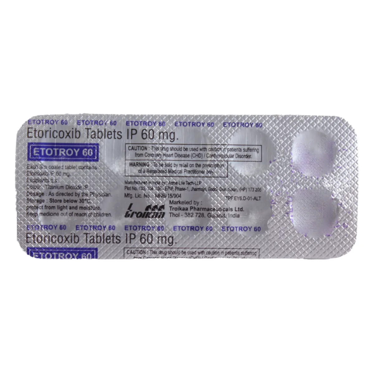 ETOTROY 60MG TAB