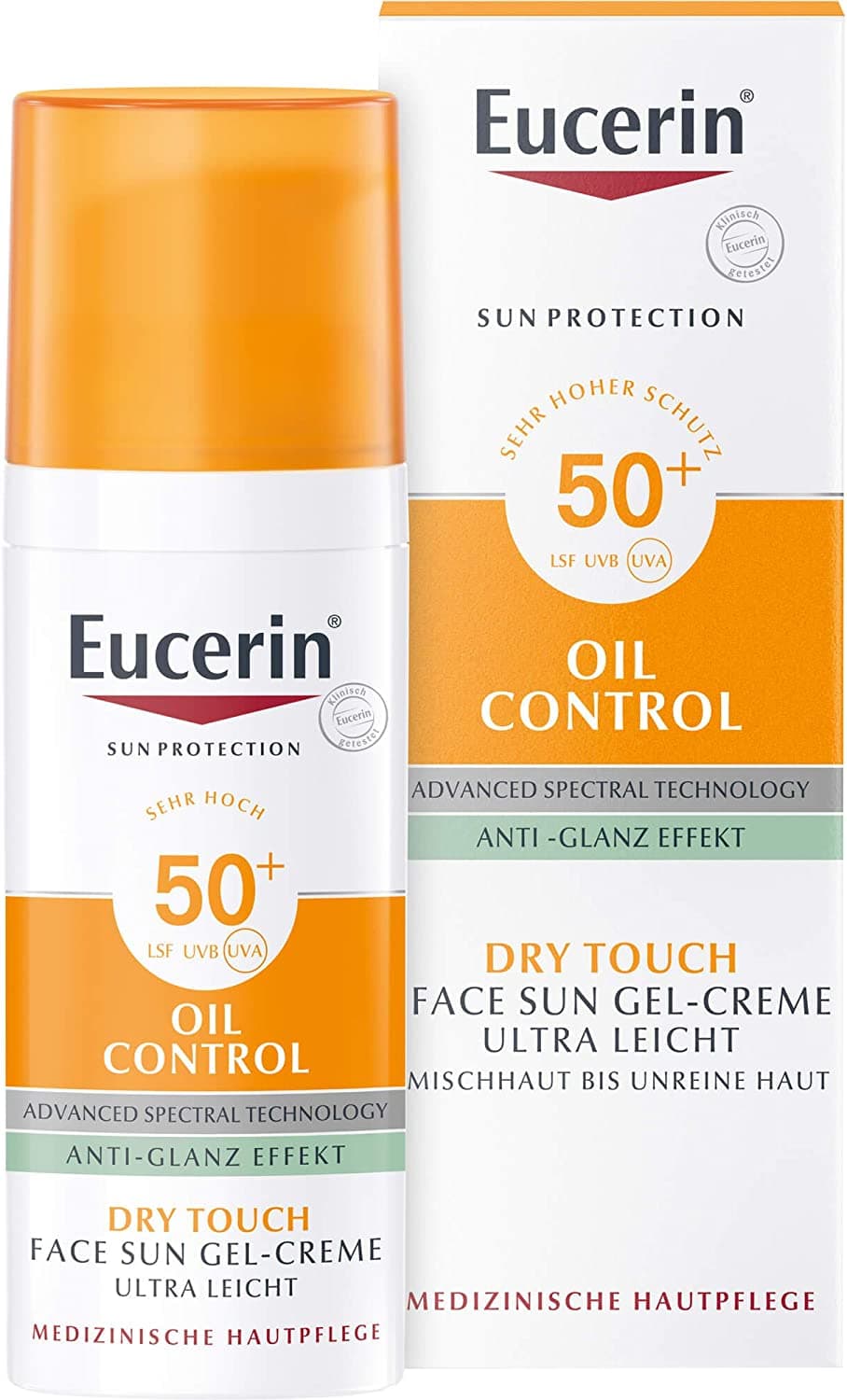 EUCERIN OIL CONTROL D.TOUCH SUN GEL CRM SPF50+