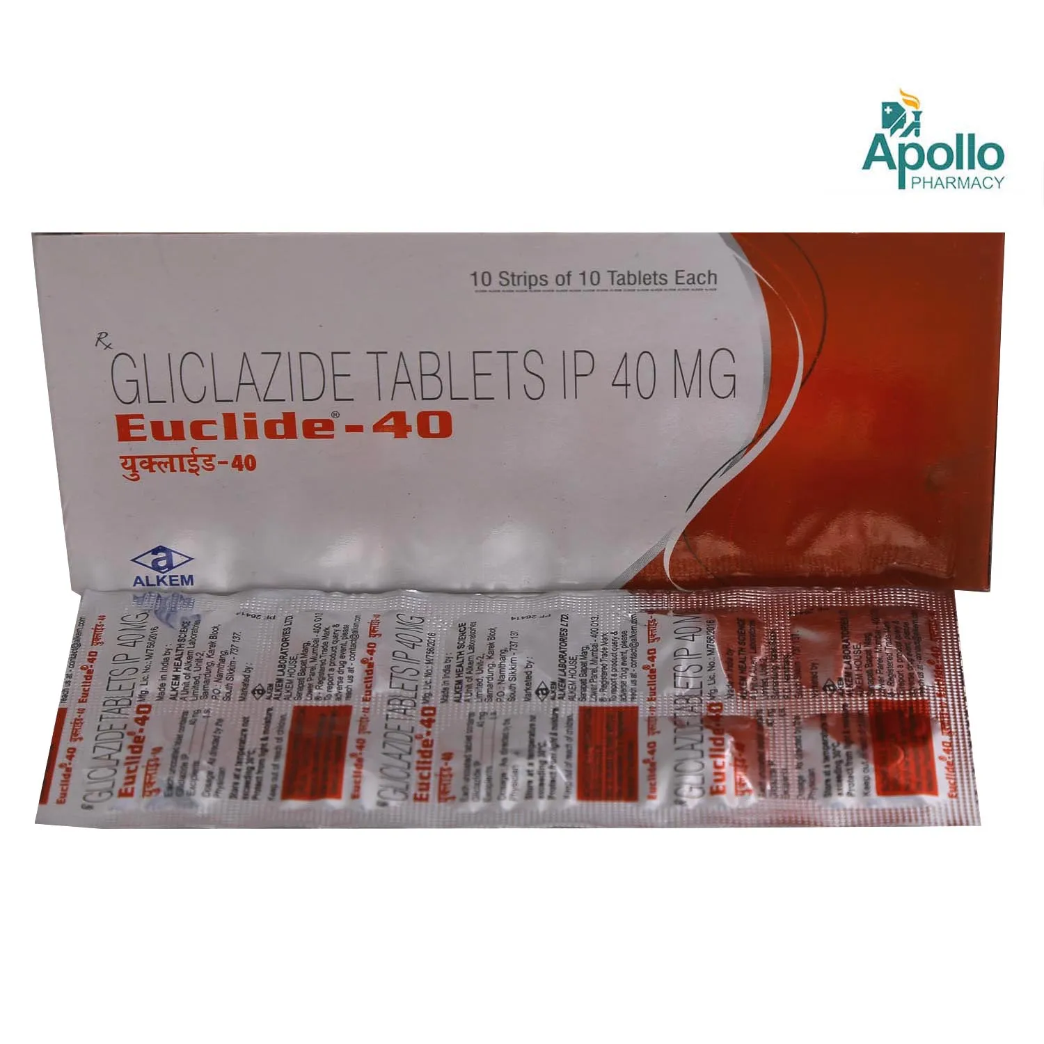 EUCLIDE 40MG TAB 10`S