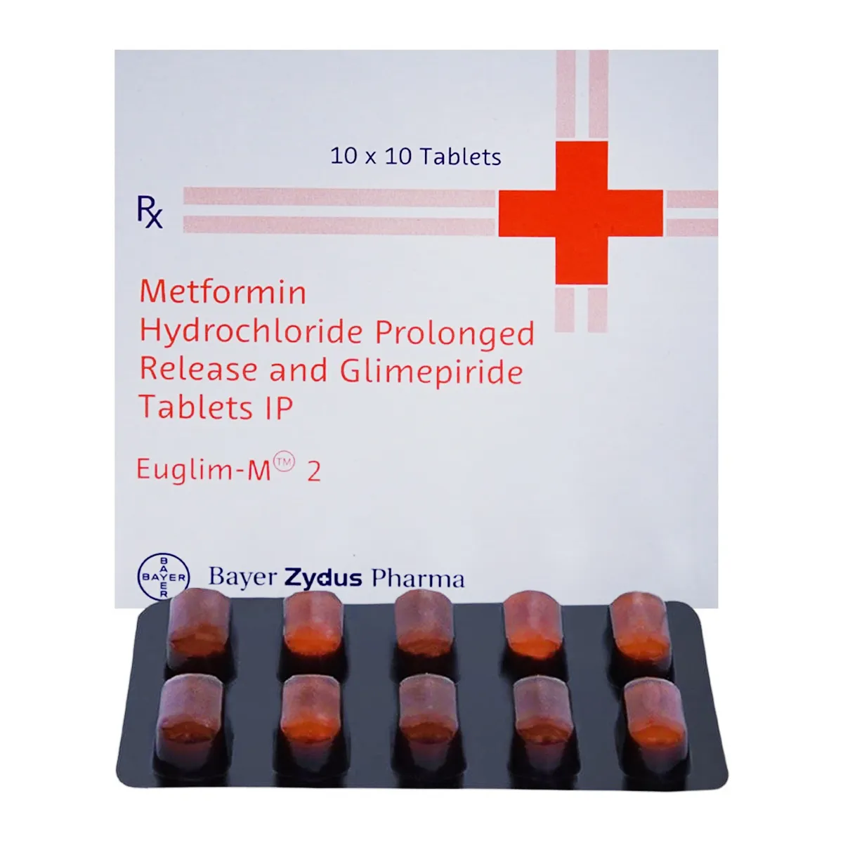 EUGLIM-M 2 TAB 10`S