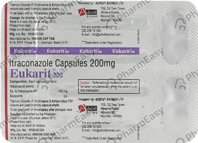 EUKARIT 200MG CAPS