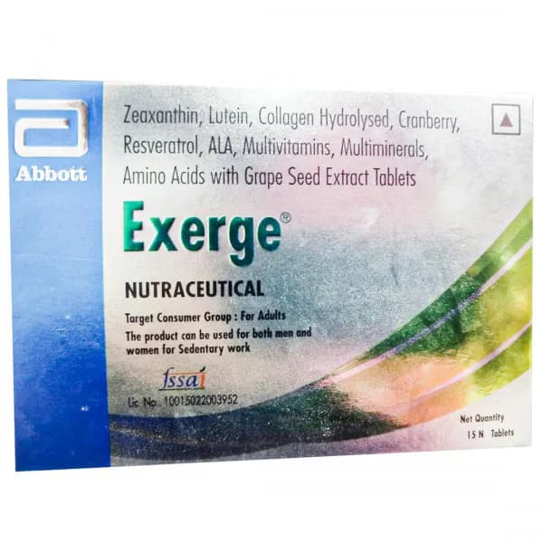 EXERGE TAB 15`S