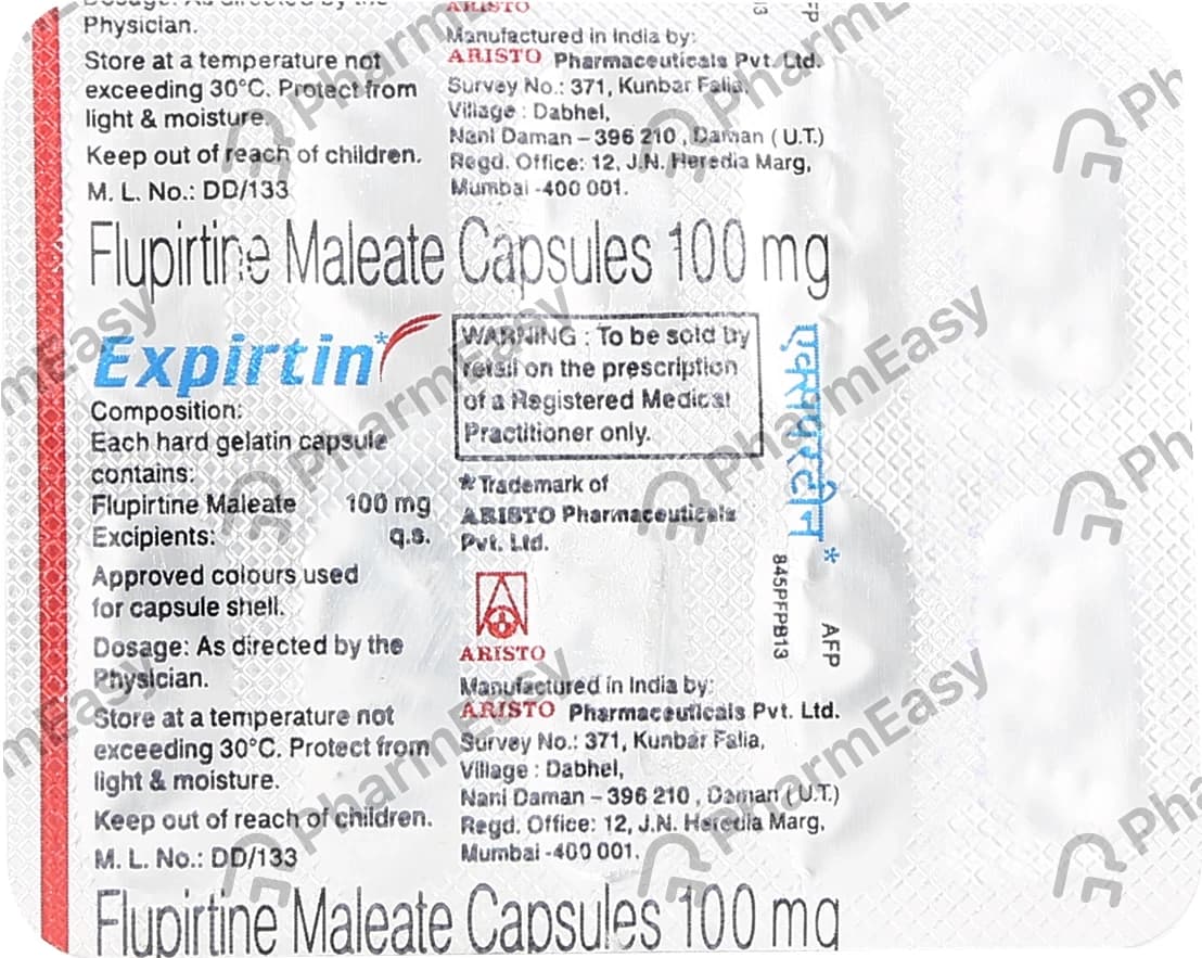 EXPIRTIN 100MG CAP