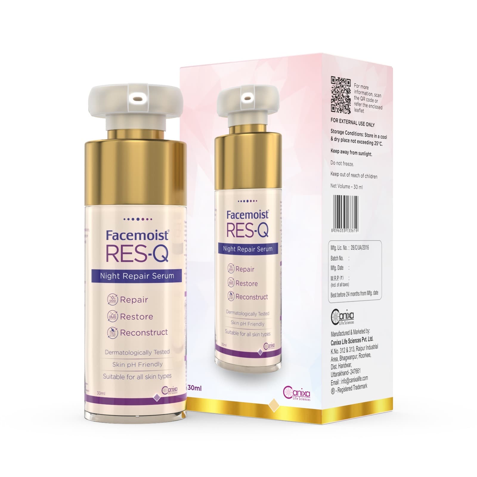 FACEMOIST RES-Q NIGHT SERUM
