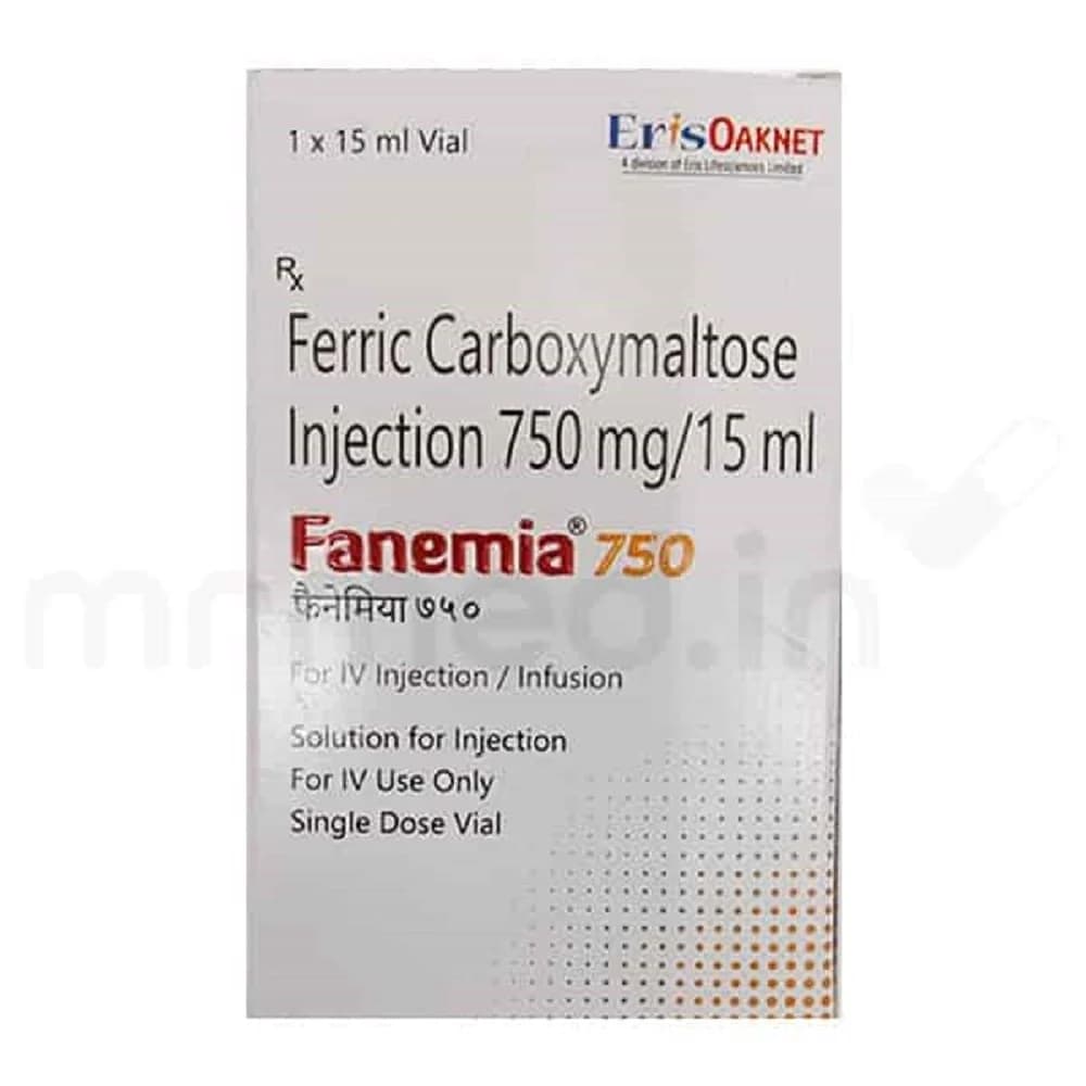 FANEMIA 750 INJ 15ML