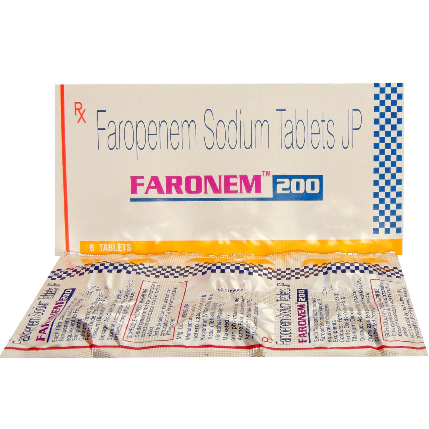 FARONEM 200MG TAB