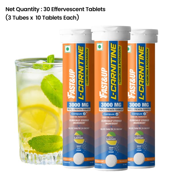 Fast&Up L-Carnitine 3000MG S/F Lemon Flv Tab