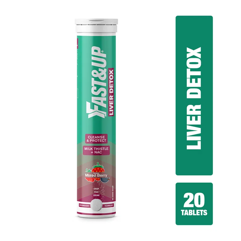 Fast&up Liver Detox Tablet Mixed Berry