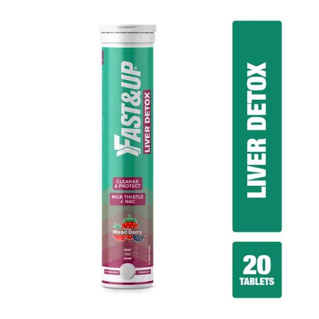 Fast&up Liver Detox Tablet Mixed Berry