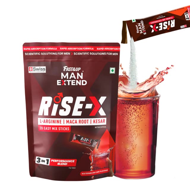 Fast&Up Man Extend Rise X Watermelon Lime Sticks (20 Sachet X 5.6 Gm)