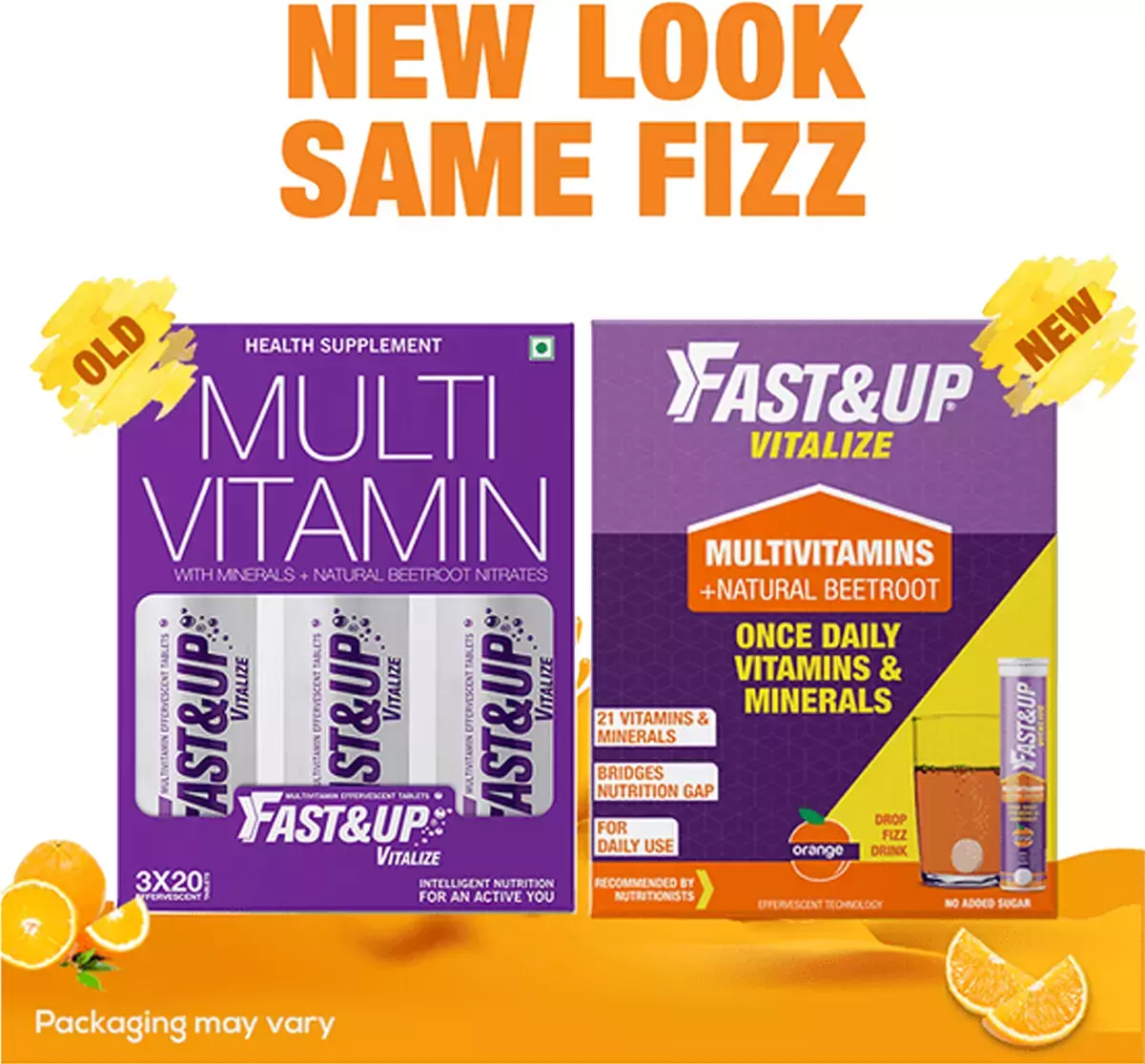 Fast&Up Vitalize Orange Flv Tab