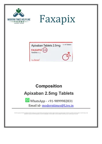 FAXAPIX 2.5MG TAB
