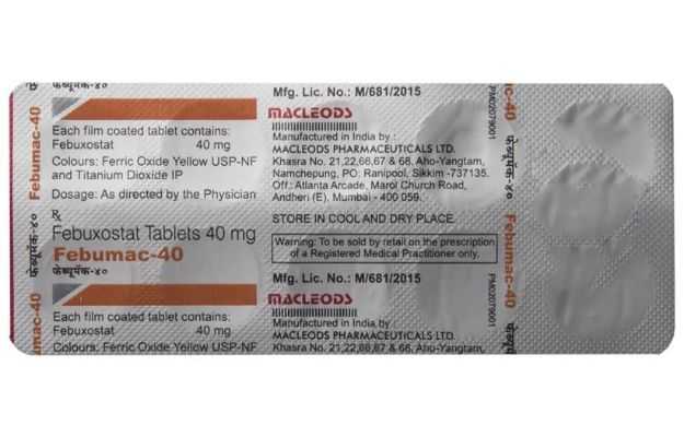 FEBUMAC 40MG TAB