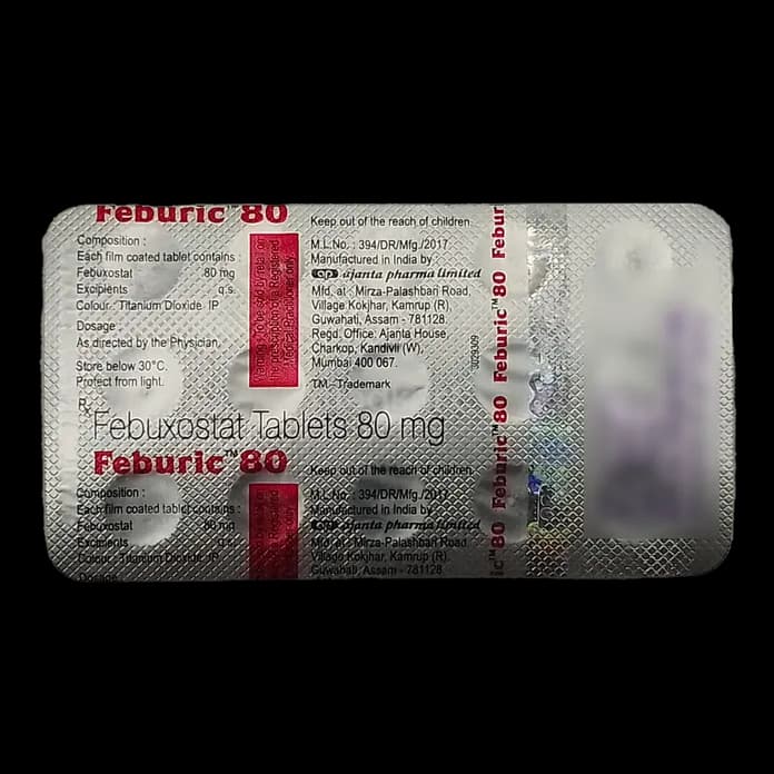 FEBURIC 80MG TAB