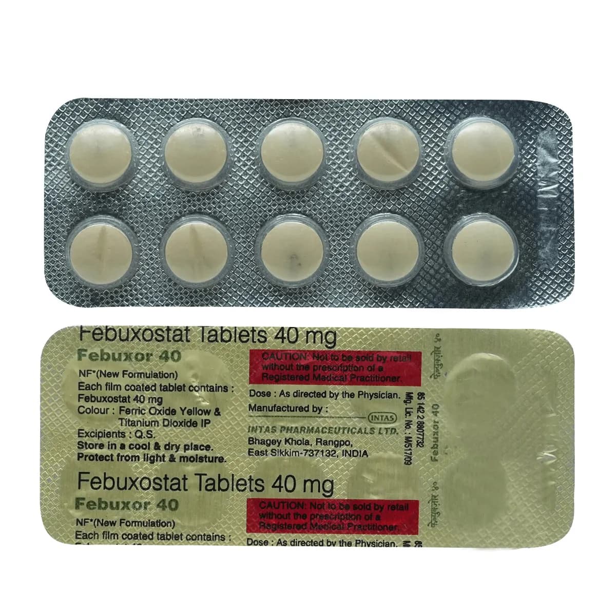 FEBUXOR 40 TAB