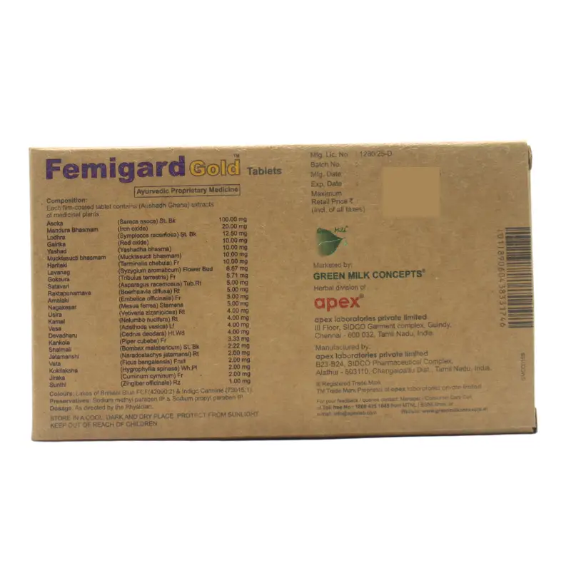 FEMIGARD GOLD TAB