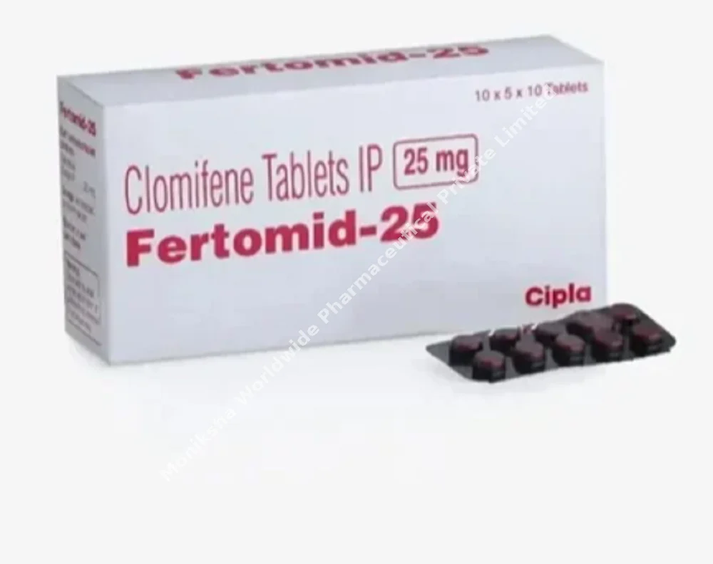 FERTOMID 25MG 10`S