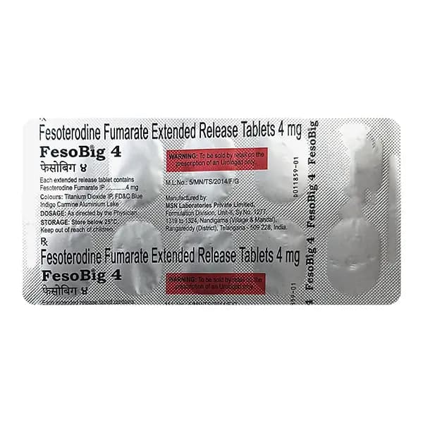 FESOBIG 4MG TAB 10`S