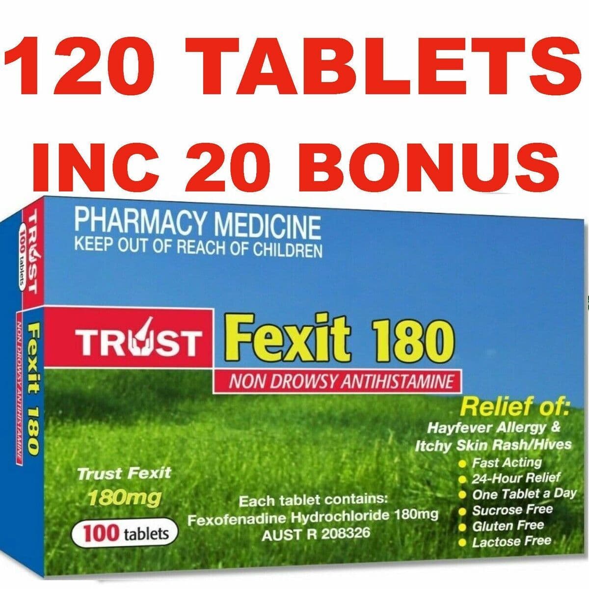 FEXITIS 180MG TAB