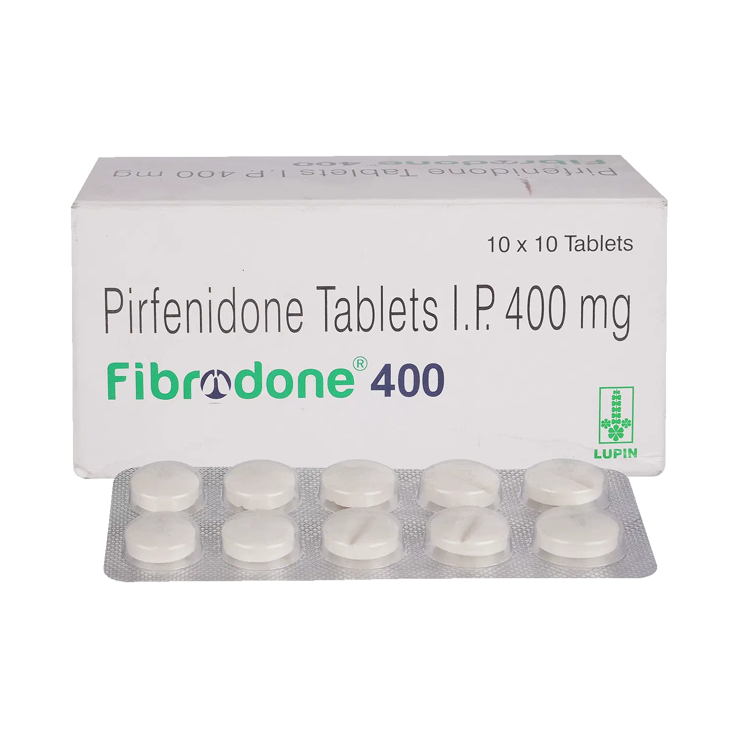 FIBRODONE 400MG TAB