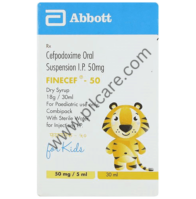 FINECEF 50 DRY SYRUP