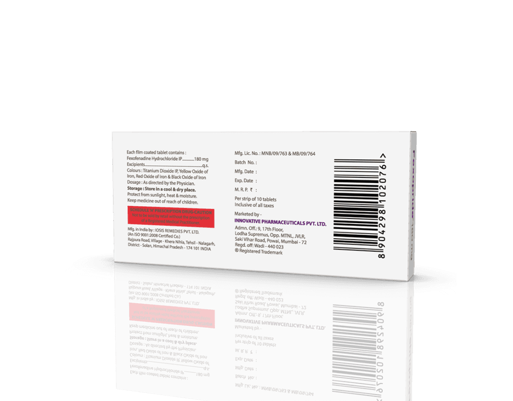 FLAREFEX-180MG TAB