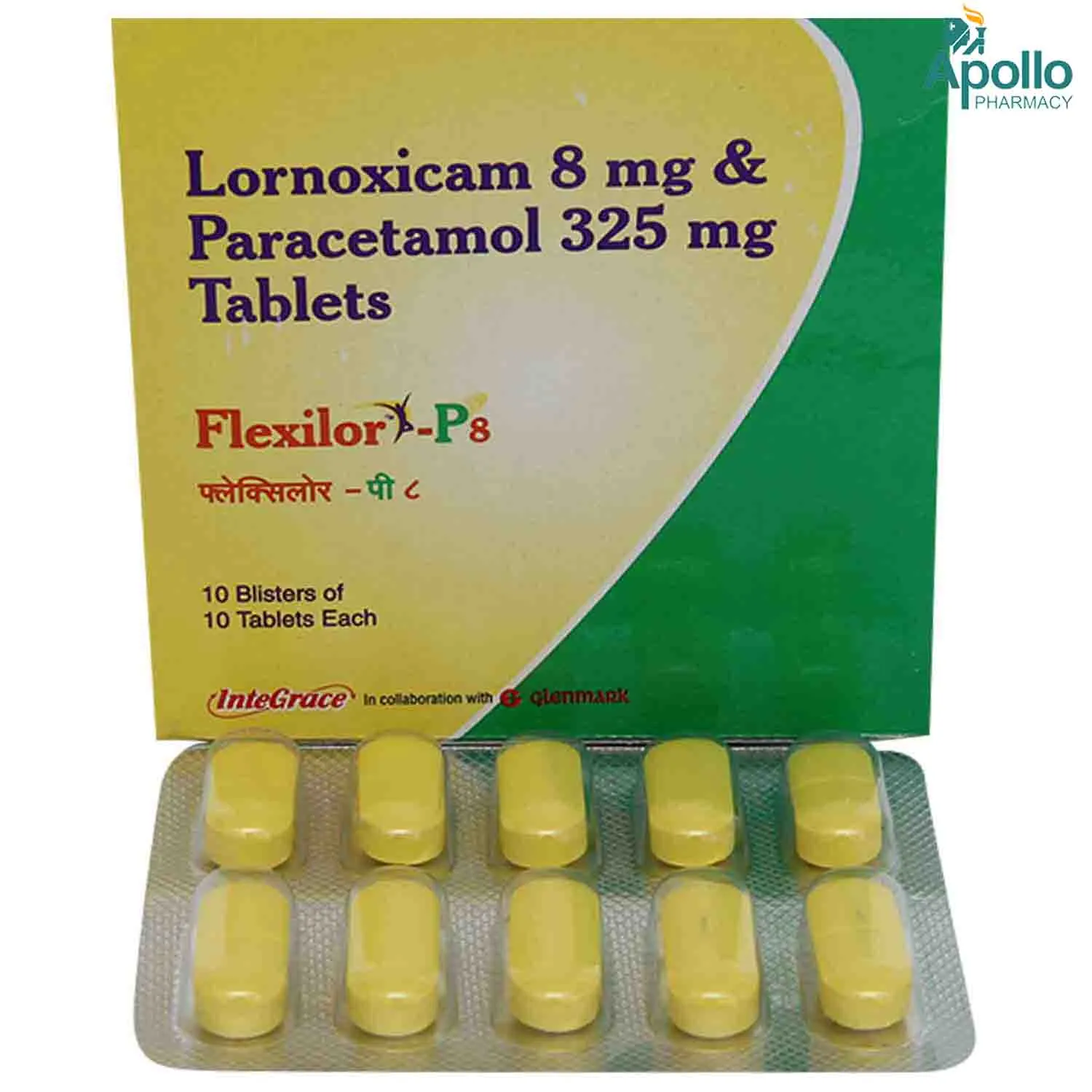 FLEXILOR 8 TAB 10`S