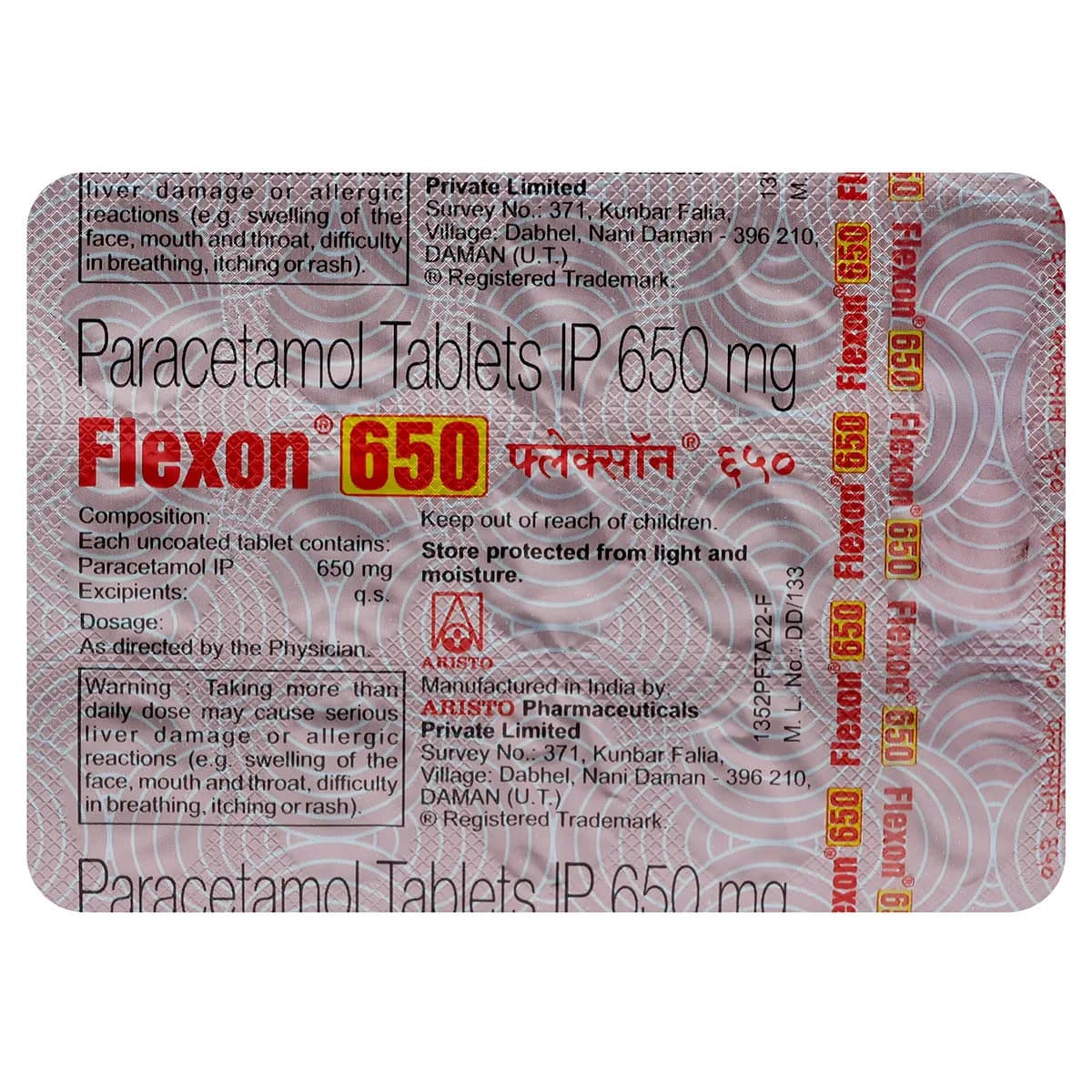 FLEXON 650 TAB 15`S