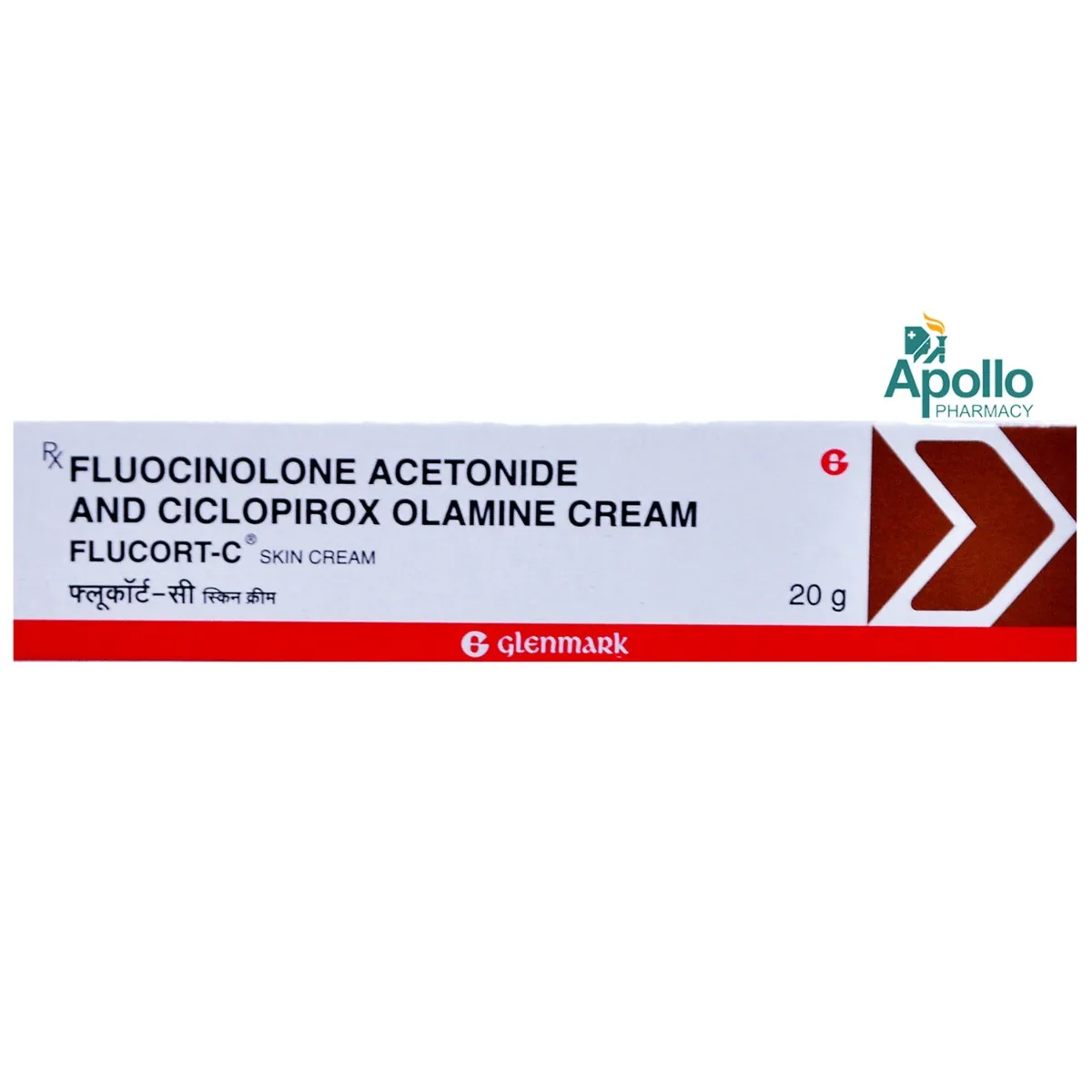 FLUCORT C SKIN CREAM 20GM