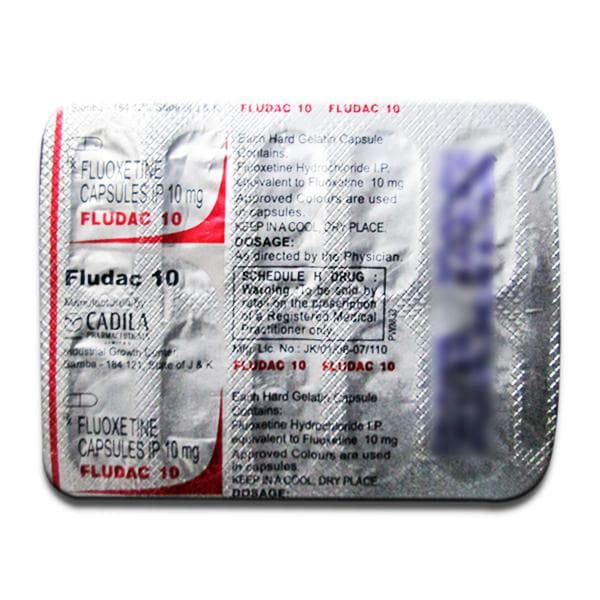 FLUDAC 10MG CAP 10`S