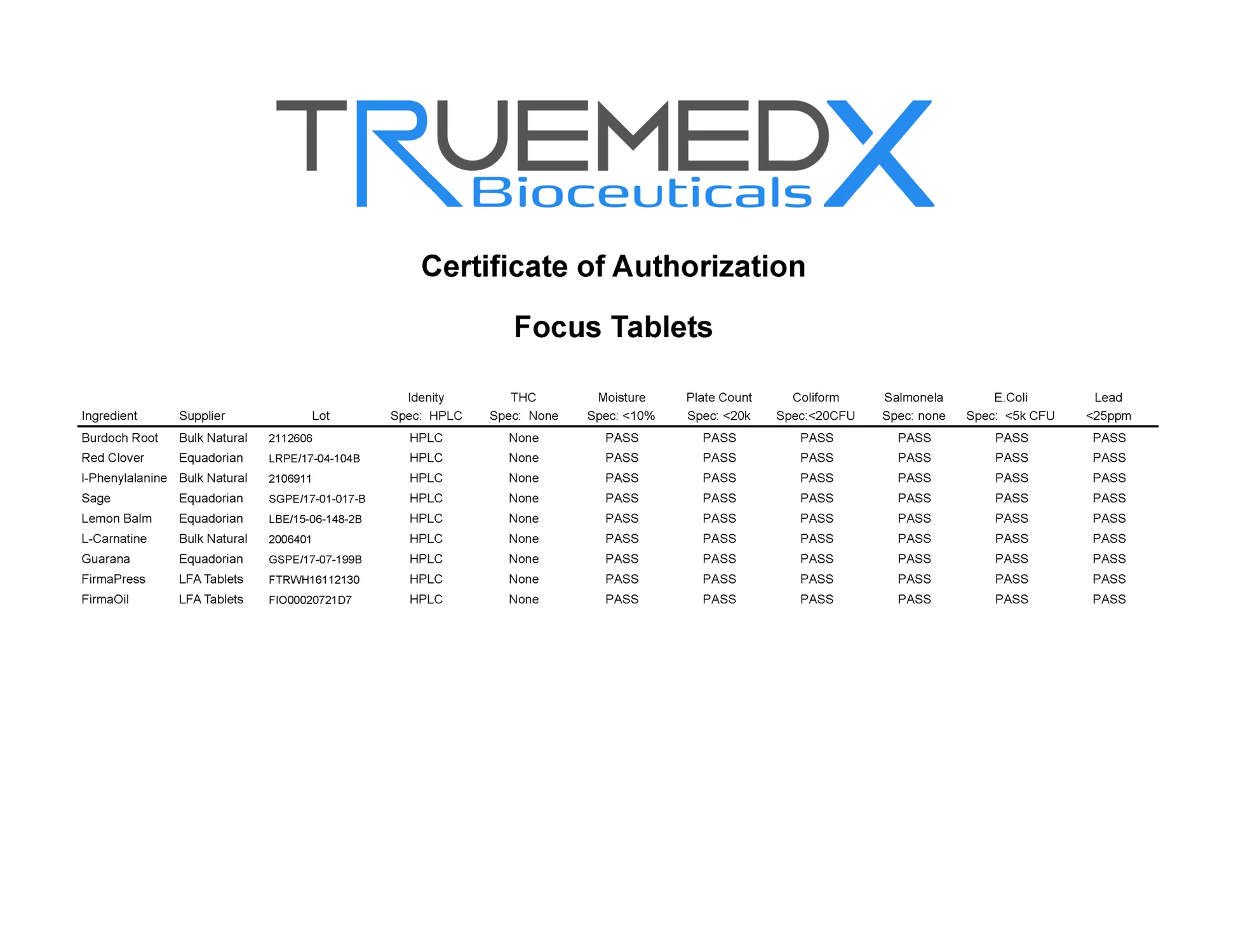 FOCUS TAB