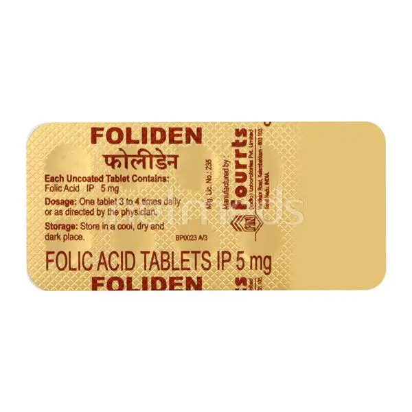 FOLIDEN TAB 10`S