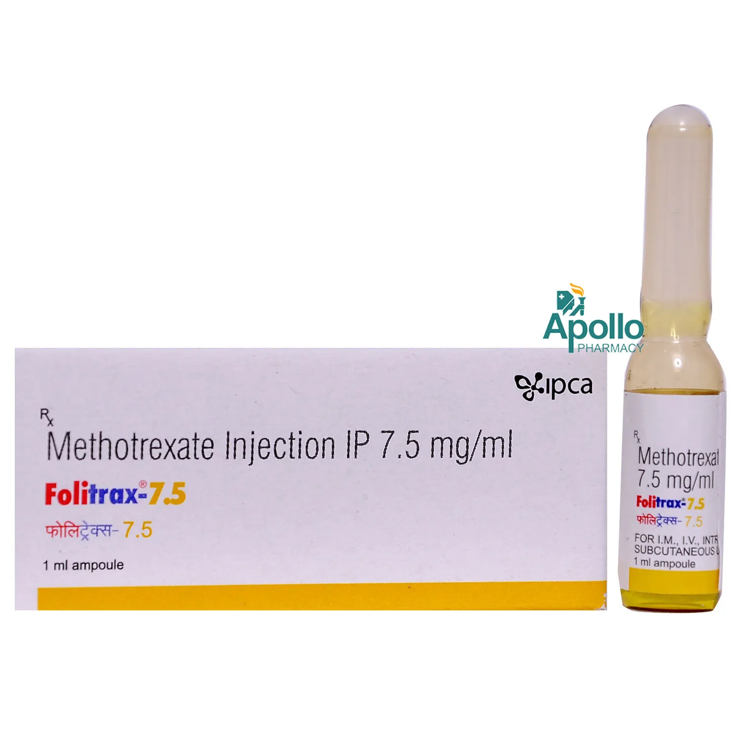 FOLITRAX INJ 7.5MG INJ
