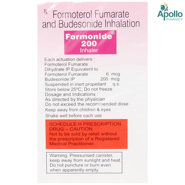 Fomtide 200 Inhaler (120 MDI)