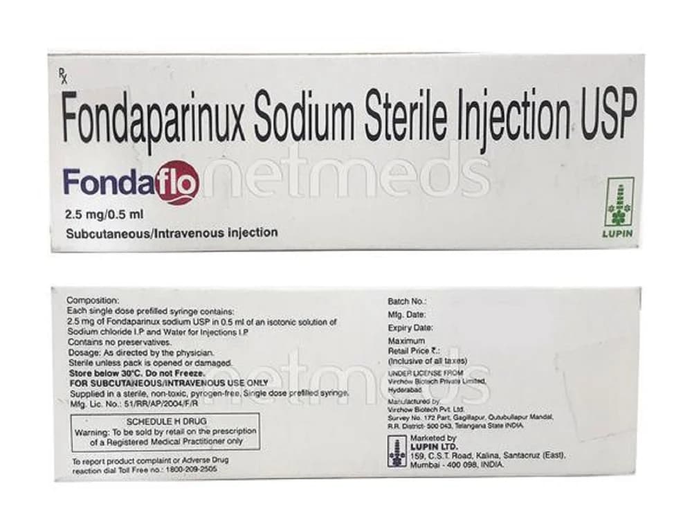 FONDAFLO 2.5MG INJ